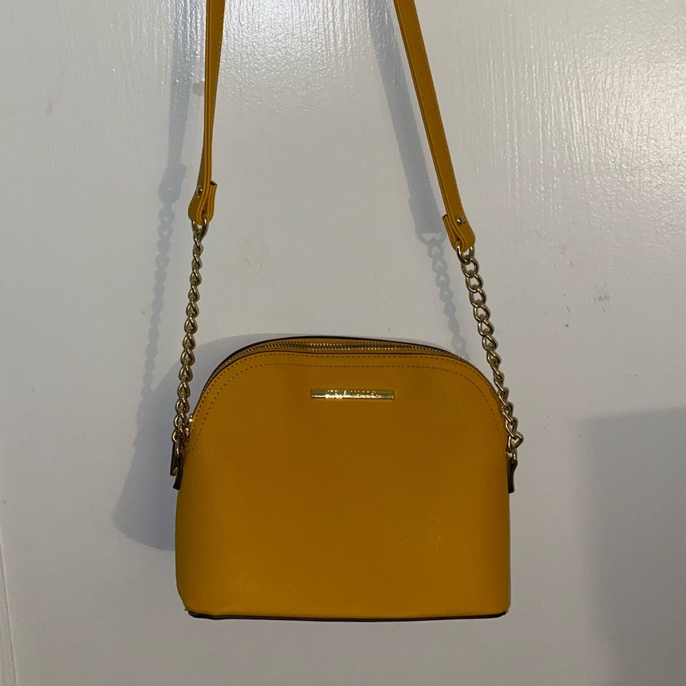 Steve Madden Small Yellow Crossbody Bag Gem